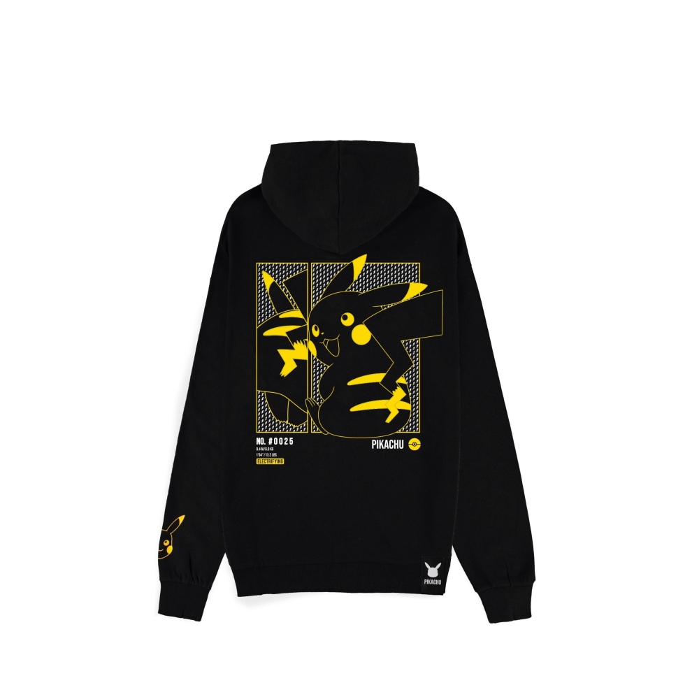 Pokémon - Pikachu Vest met capuchon - Zwart
